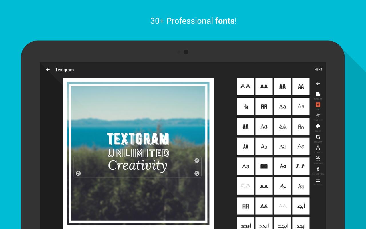App write on photos App write on photos