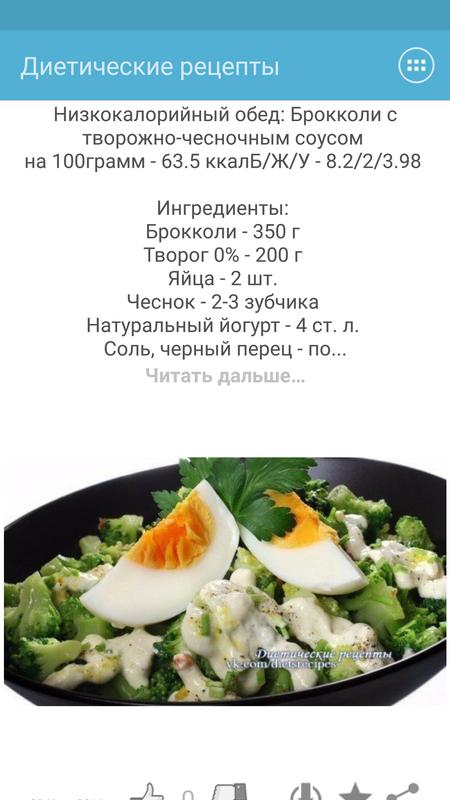 Диетические рецепты для похудения в домашних условиях 464