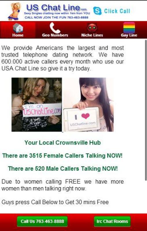 date chat line