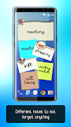 Sticky notes widget پوسٹر