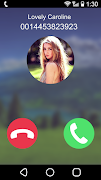 Answer call from fake caller syot layar 7