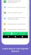 Thyroid Assistant - Symptom Tracker & Diet & Tips اسکرین شاٹ 1