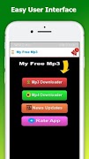 My Free Mp3 Music Downloader پوسٹر