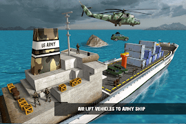 برنامه‌نما US Army Transport Game - Ship Driving Simulator عکس از صفحه