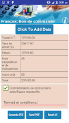 Faire le bon de commande PDF تصوير الشاشة 6