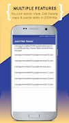 2 Schermata Json File Viewer - Json File Reader