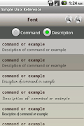 Simple Unix Reference screenshot 1