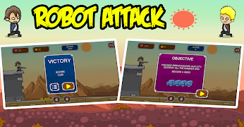 Robot Attack ภาพหน้าจอ 3