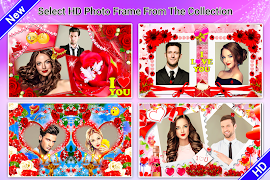 6 Schermata I Love You dual Photo Frame