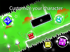 Glowing Dash Meltdown screenshot 7