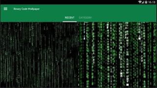 バイナリコードの壁紙 スクリーンショット 3