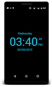 Poster LED Digital Clock LiveWP