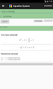 Equation System Solver ảnh chụp màn hình 7