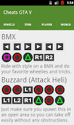 Cheats GTA 5 स्क्रीनशॉट 2
