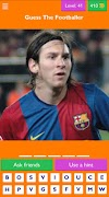 Guess Footballer Name Quiz capture d'écran 7