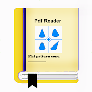 Flat pattern cone penulis hantaran