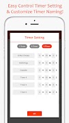 برنامه‌نما Multi Kitchen & Cooking Timer عکس از صفحه