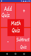 Math Quiz-poster