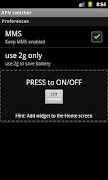 APN switcher スクリーンショット 2