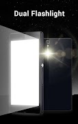 برنامه‌نما Brightest flashlight عکس از صفحه