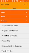 برنامه‌نما UFO Watch عکس از صفحه