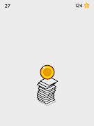 برنامه‌نما Cursed Tiles: Stack Tower Game عکس از صفحه