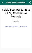 برنامه‌نما Unit Conversion Formulas عکس از صفحه