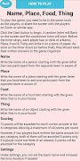 Name Place Food Thing (NPFT) Game Screenshot 3