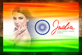 Indian Flag Photo Frames โปสเตอร์