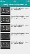 برنامه‌نما Learn 3ds Max عکس از صفحه