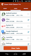 برنامه‌نما Smart RAM Booster عکس از صفحه