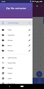 Zip file extractor скриншот 2