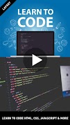 Learn to Code HTML, CSS, JavaScript & more اسکرین شاٹ 2
