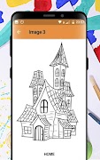 Learn How to Draw House Step by Step پوسٹر