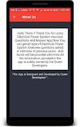 Electrical Power System Interview Question स्क्रीनशॉट 7