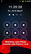 Secure Pattern Lock Screen Poster