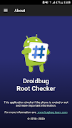 Droidbug Root Checker FREE स्क्रीनशॉट 7