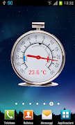 Temperature Widget penulis hantaran