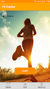 Run Tracker Affiche