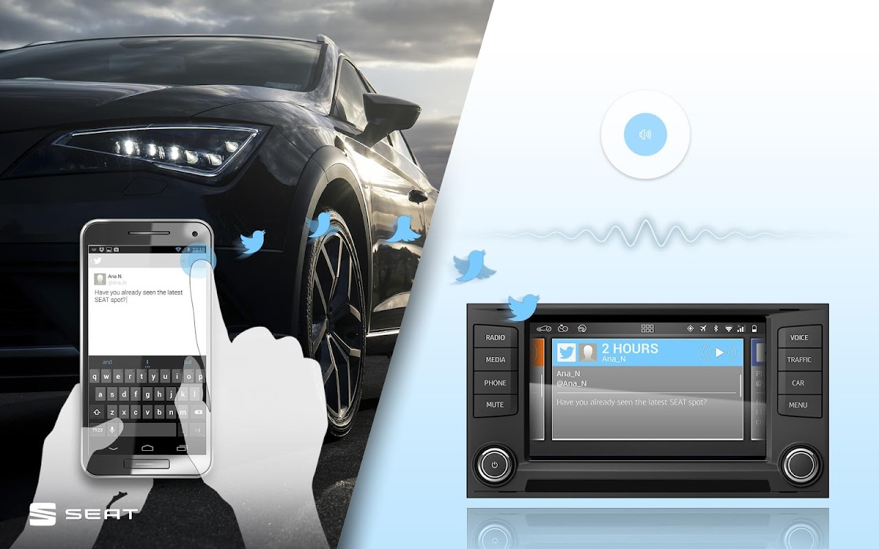 SEAT DriveApp for Mirrorlink APK Herunterladen
