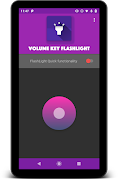 Flashlight Quick : Volume Button Light screenshot 7