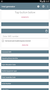برنامه‌نما Imei generator عکس از صفحه