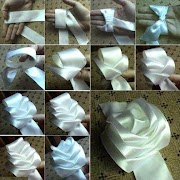 پوستر Ribbon Flower Tutorial