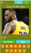 برنامه‌نما Guess the NBA Star - Basketball Quiz عکس از صفحه