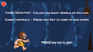 Cave Man Run syot layar 3