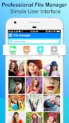 File Manger الملصق