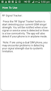 RF Signal Tracker - RF Detector ảnh chụp màn hình 4