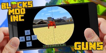 Guns Futuristic Mod MCPE syot layar 1