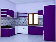 تصميم مطبخ صغير الملصق