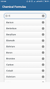 Chemical Formulas - Best App to learn Chemistry capture d'écran 3